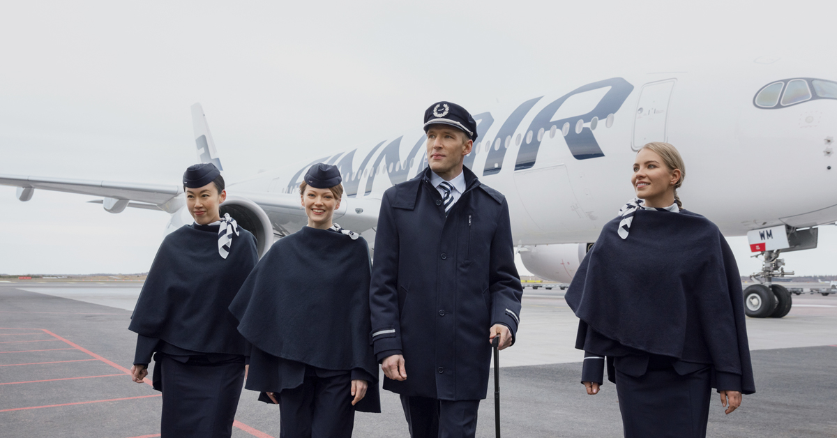 Finnair flight crew